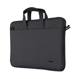 Trust Bologna Eco Slim 16" notebook poliészter oldaltáska fekete