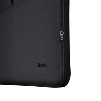Trust Bologna Eco Slim 16" notebook poliészter oldaltáska fekete