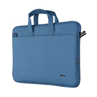 Trust Bologna Eco Slim 16" notebook poliészter oldaltáska kék