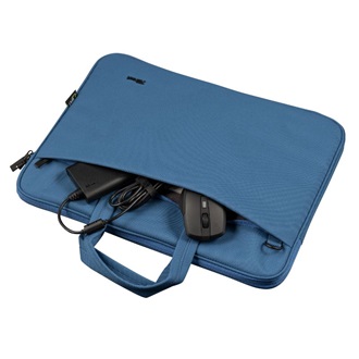Trust Bologna Eco Slim 16" notebook poliészter oldaltáska kék