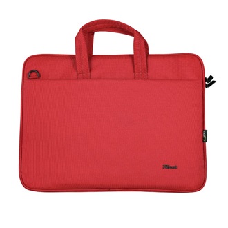 Trust Bologna Eco Slim 16" notebook poliészter oldaltáska piros