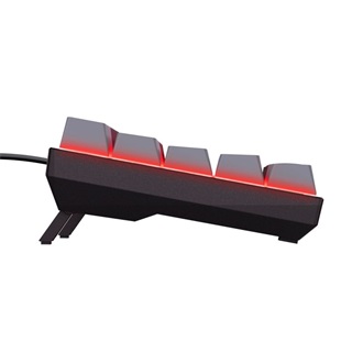 Trust GXT867 Acira USB-C angol gaming Outemu Red mechanikus billentyűzet fekete