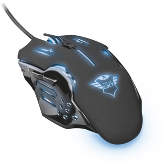 Trust GXT 108 Rava optikai USB gaming egér fekete