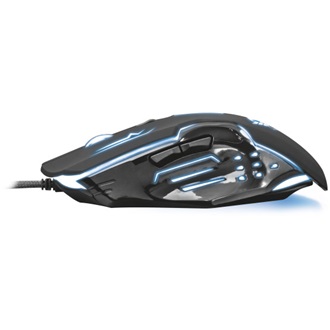 Trust GXT 108 Rava optikai USB gaming egér fekete