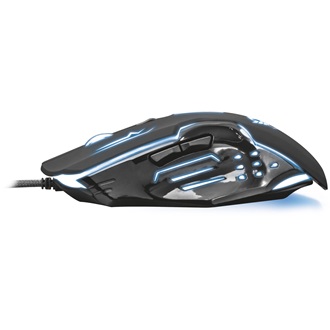 Trust GXT 108 Rava optikai USB gaming egér fekete