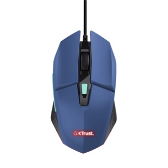 Trust GXT 109 Felox optikai gaming egér kék-fekete