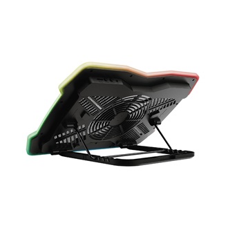 Trust GXT 1126 Aura RGB notebook hűtőpad / állvány fekete