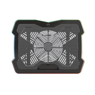Trust GXT 1126 Aura RGB notebook hűtőpad / állvány fekete