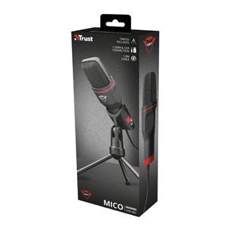 Trust GXT 212 Mico Studio gaming mikrofon fekete