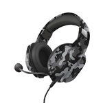 Trust GXT 323K Carus gaming fejhallgató headset fekete camo