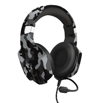 Trust GXT 323K Carus gaming fejhallgató headset fekete camo