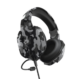 Trust GXT 323K Carus gaming fejhallgató headset fekete camo