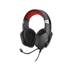 Trust GXT 323 Carus gaming fejhallgató headset fekete-piros