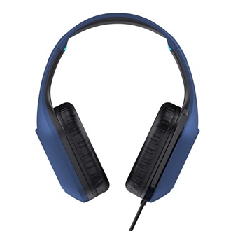 Trust GXT 415 Zirox gaming fejhallgató headset kék-fekete