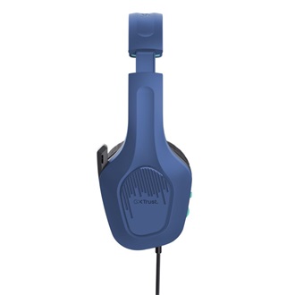Trust GXT 415 Zirox gaming fejhallgató headset kék-fekete