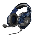 Trust GXT 488 FORZE-B PlayStation 4 gaming fejhallgató headset kék