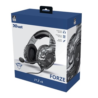Trust GXT 488 Forze-G PS4 gaming fejhallgató headset arctic camo