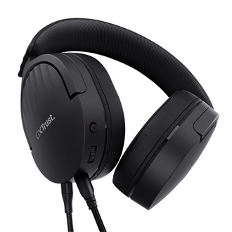 Trust GXT 489 Fayzo gaming fejhallgató headset fekete
