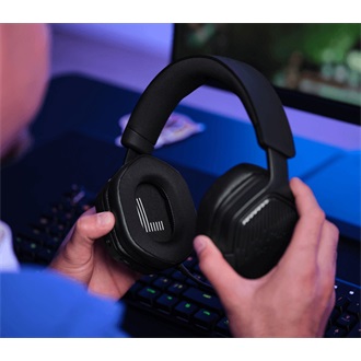 Trust GXT 493 Carus gaming fejhallgató headset fekete
