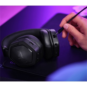 Trust GXT 493 Carus gaming fejhallgató headset fekete