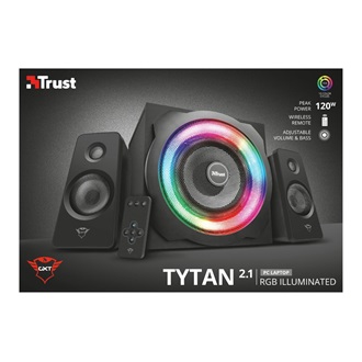 Trust GXT 629 Tytan RGB 2.1 hangszóró fekete