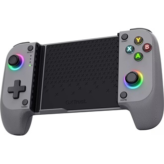 Trust GXT 735G Mylox Bluetooth / USB-C gamepad játékvezérlő szürke