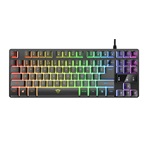 Trust GXT 833 Thado TKL Illuminated USB magyar gaming billentyűzet fekete