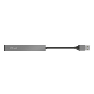 Trust Halyx Mini 4-portos USB2.0 hub szürke