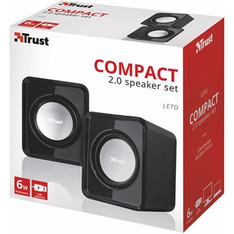 Trust Leto 2.0 Speaker Set - black