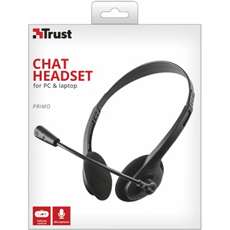 Trust Primo Chat Headset for PC and laptop