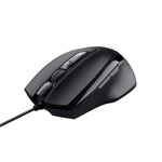 Trust Voca optikai USB gaming egér fekete