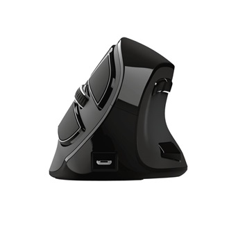Trust Voxx Ergonomic optikai Bluetooth / vezeték nélküli vertikális egér fekete