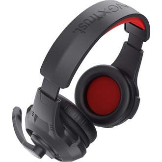 Trust gaming fejhallgató headset fekete-piros