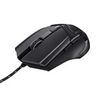 Trust optikai USB gaming egér fekete