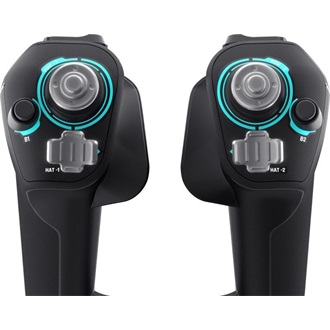 Turtle Beach Flight Simulator / FG VelocityONE USB-A repülésirányító rendszer játékvezérlő fekete