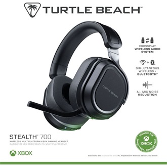 Turtle Beach Stealth 700X Gen3 gaming fejhallgató headset fekete