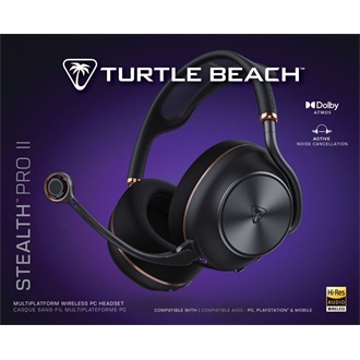 Turtle Beach Beach Stealth Pro II gaming fejhallgató headset fekete