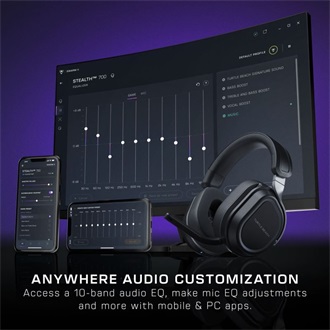 Turtle Beach Stealth 700PS Gen3 gaming fejhallgató headset fekete