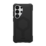 UAG ESSENTIAL szilikon telefonvédő (erős ütésállóság, légpárnás sarok, MagSafe) FEKETE