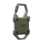 UAG MONARCH műanyag tok extra ütésálló, karabíner, SÖTÉTZÖLD Apple AirTag