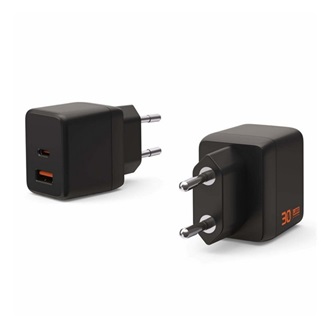 UAG SRGE hálózati töltő USB+Type-C aljzat 30W, PD gyorstöltő, FEKETE