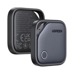 UGREEN CM829 bluetooth nyomkövető 2db (kulcstartóra, valós idejű nyomkövetés, Type-C, Android kompatibilis) SÖTÉTSZÜRKE