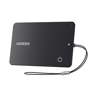 UGREEN CM910 bluetooth nyomkövető (kártya, kulcstartóra, valós idejű nyomkövetés, Android/iOS kompatibilis) FEKETE