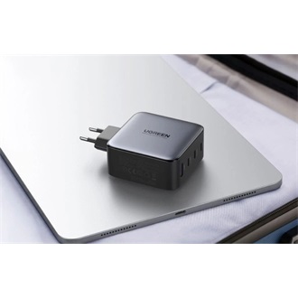 UGREEN GaN Fast 100W univerzális hálózati töltő adapter fekete