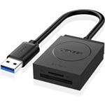 UGREEN 20250 USB-A 3.0 SD, microSD kártyaolvasó fekete