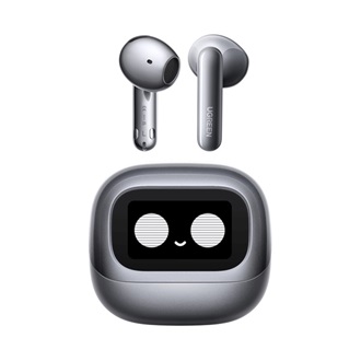 UGREEN WS216 bluetooth fülhallgató SZTEREO (v6.0, TWS, zajszűrő, mikrofon, LCD kijelző, IPX5 + töltőtok) FEKETE