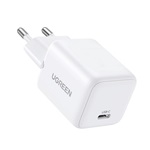 UGREEN X512 hálózati töltő Type-C aljzat 20W, mini, FEHÉR