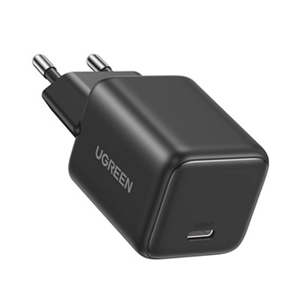 UGREEN X512 hálózati töltő Type-C aljzat 20W, mini, SÖTÉTSZÜRKE