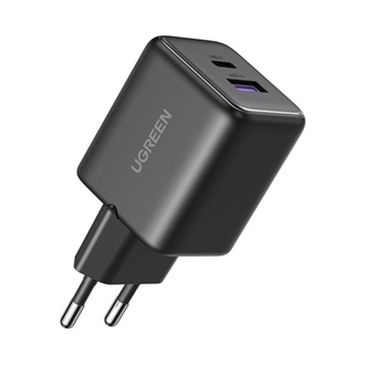 UGREEN X516 hálózati töltő USB+3 Type-C aljzat (100W, GaN, PD gyorstöltő) SÖTÉTSZÜRKE
