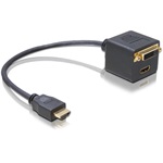 UGREEN X524 hálózati töltő Type-C aljzat (45W, GaN, PD gyorstöltő + Type-C kábel) FEKETE
